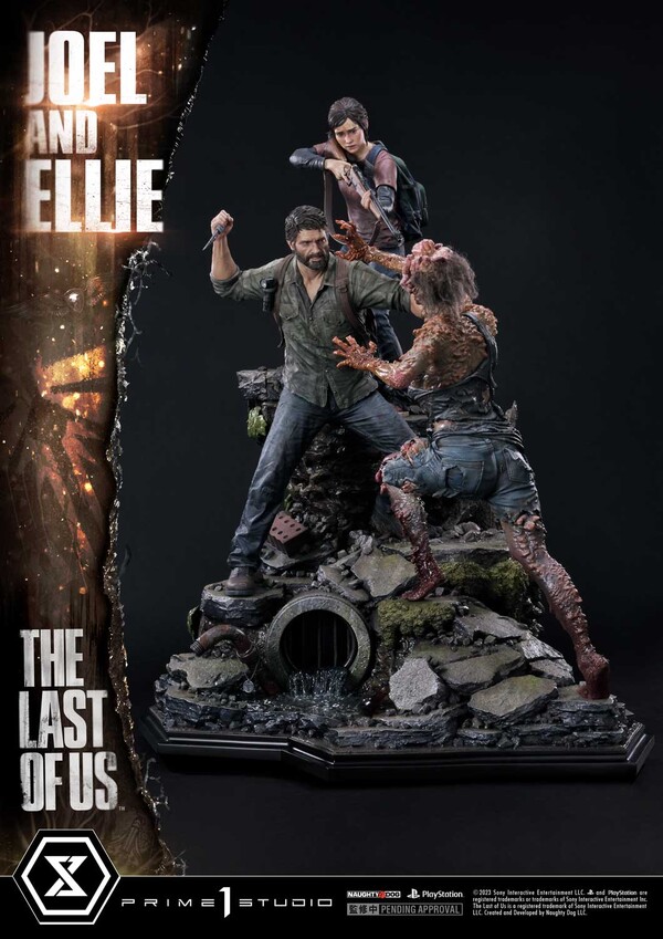 Clicker, Ellie, Joel, The Last Of Us, Prime 1 Studio, Pre-Painted, 1/4, 4580708048185